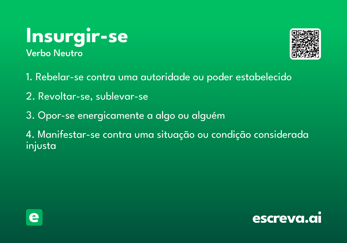 insurgir-se