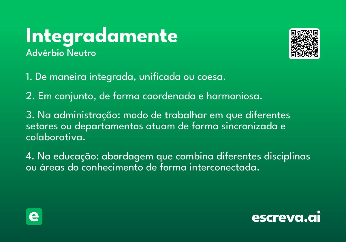 integradamente