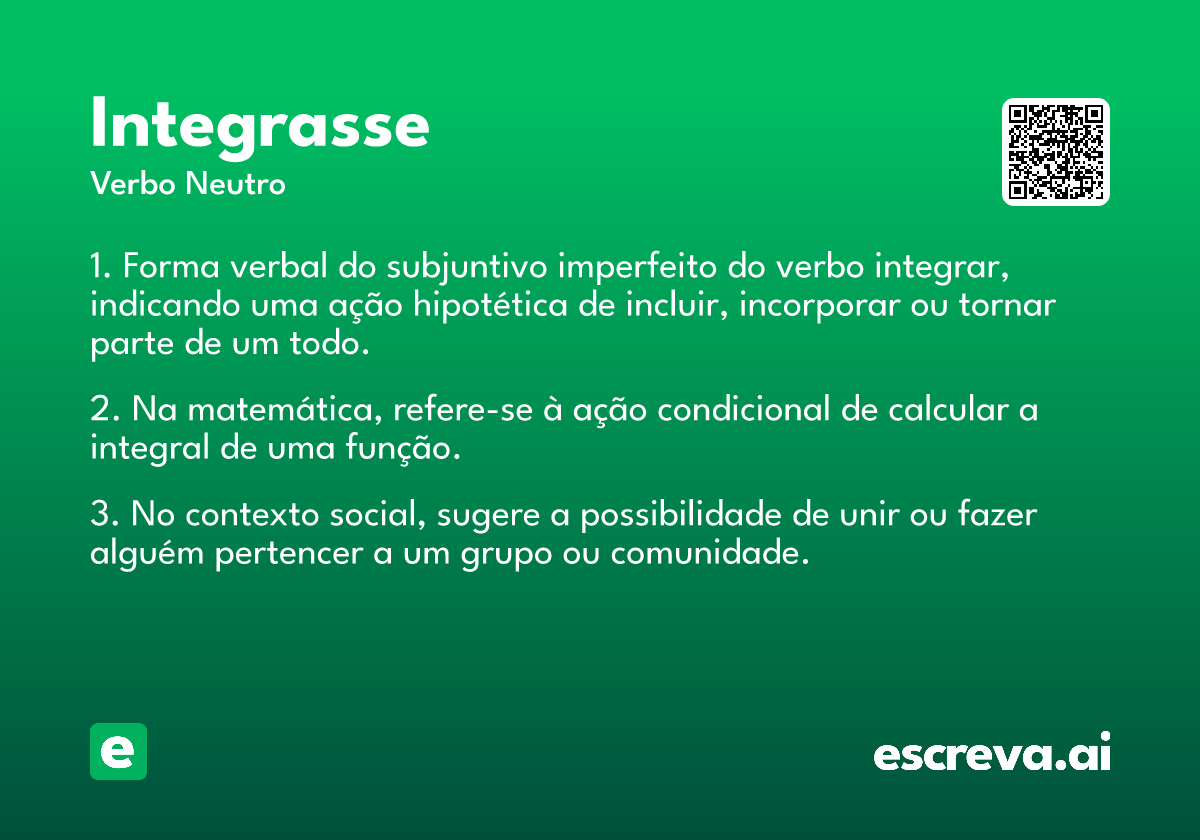 integrasse