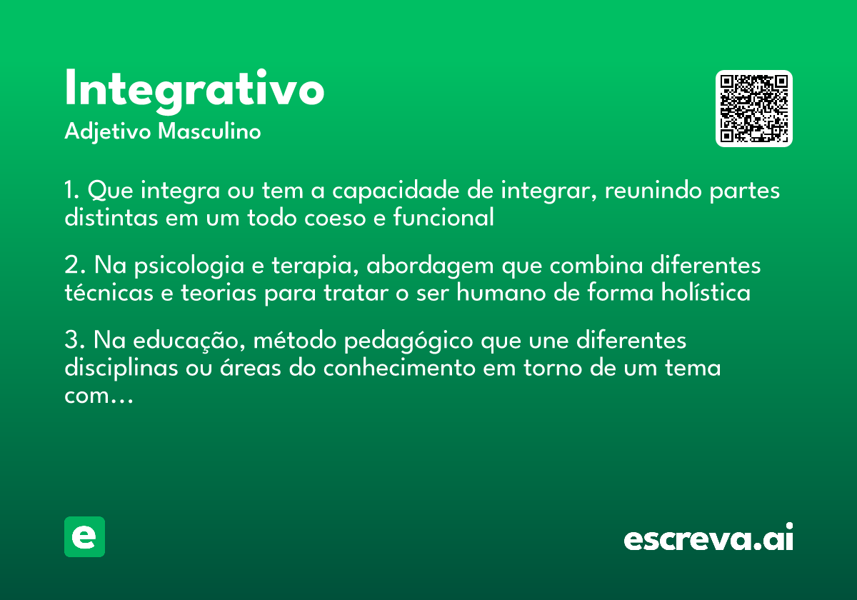 integrativo