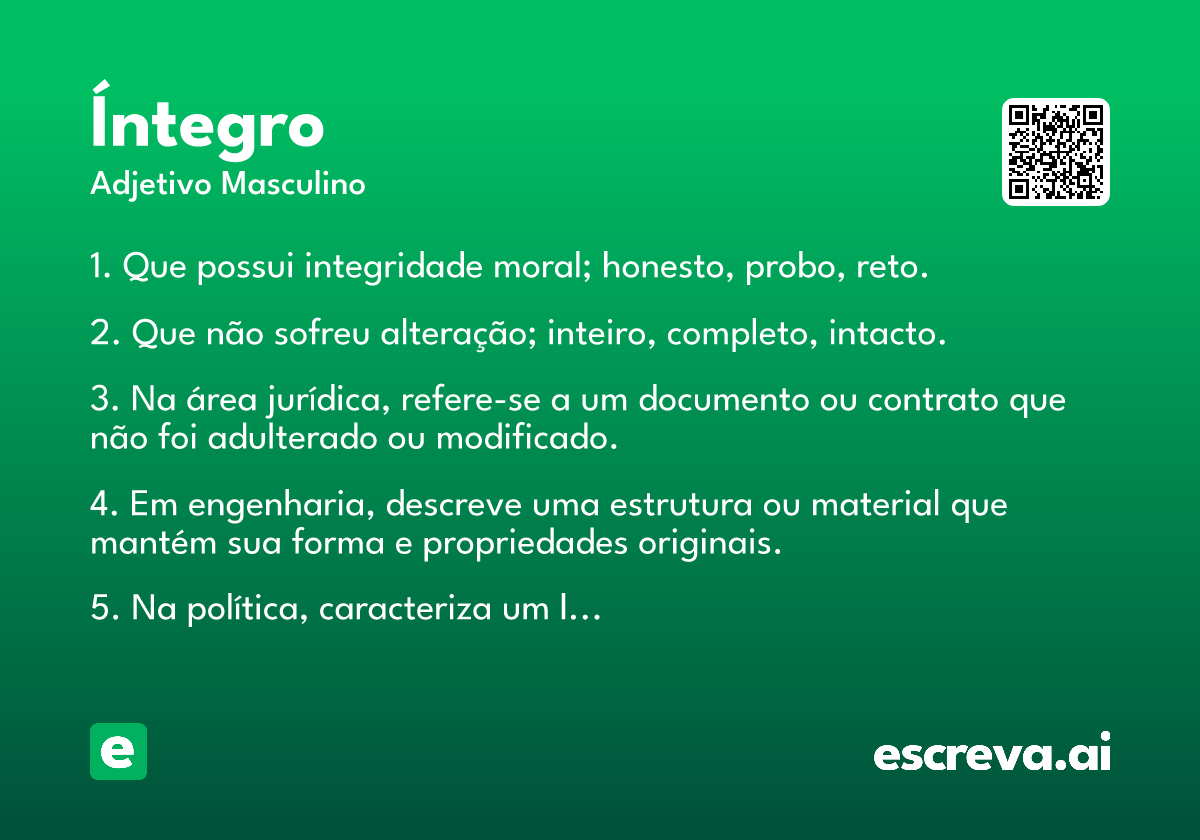 íntegro
