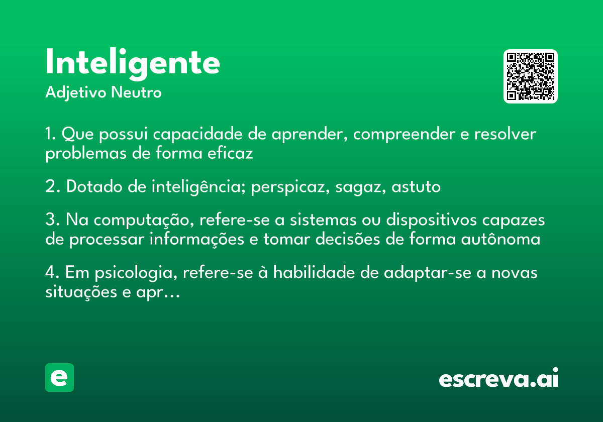inteligente