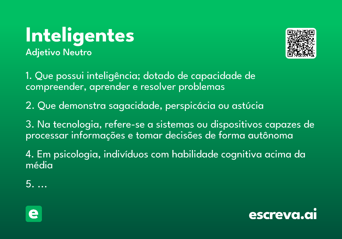inteligentes
