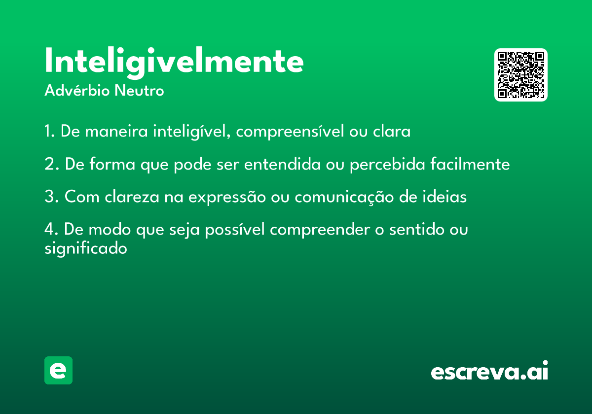 inteligivelmente