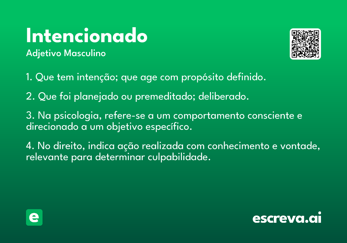 intencionado