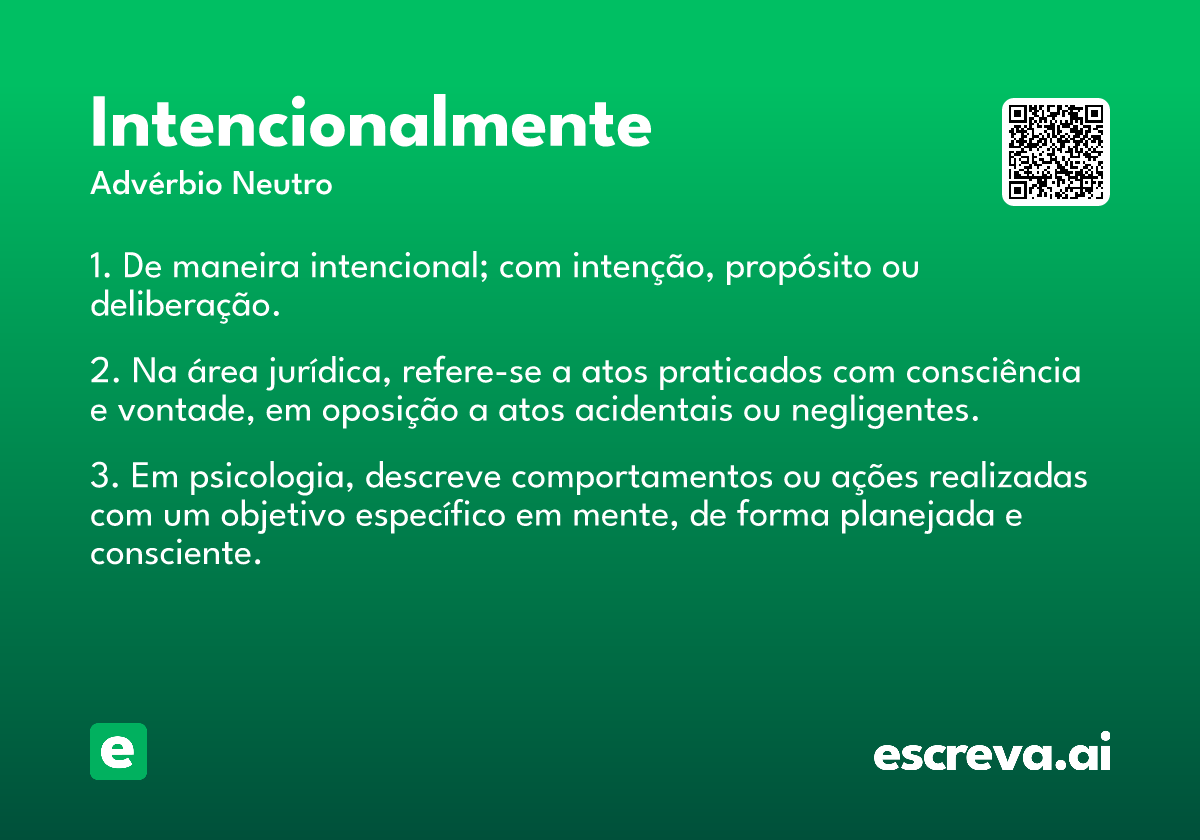 intencionalmente