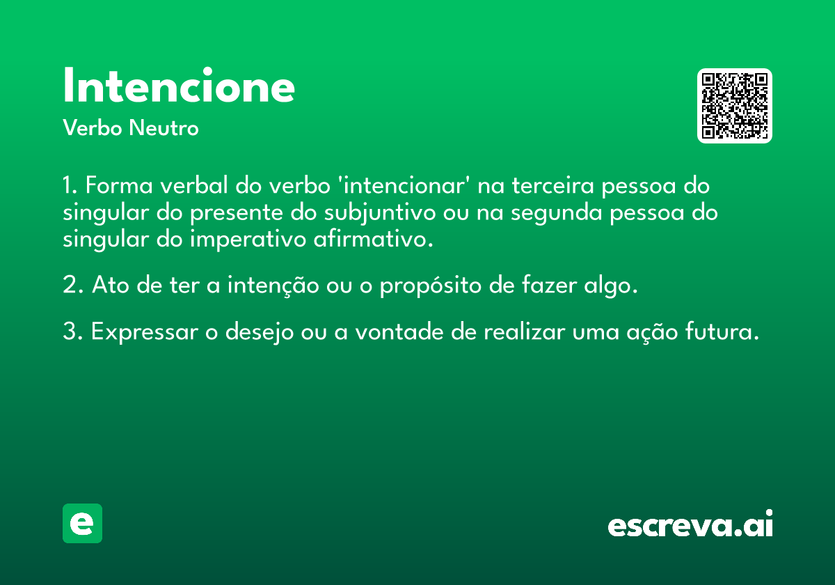 intencione