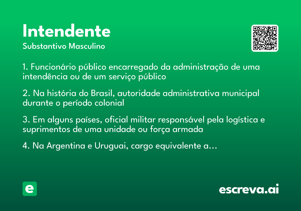 intendente