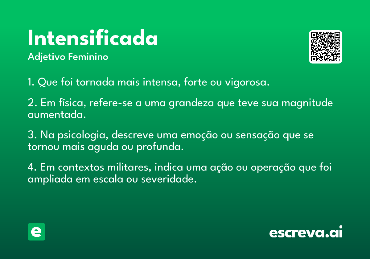 intensificada