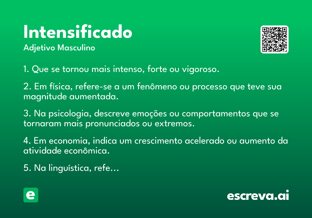 intensificado
