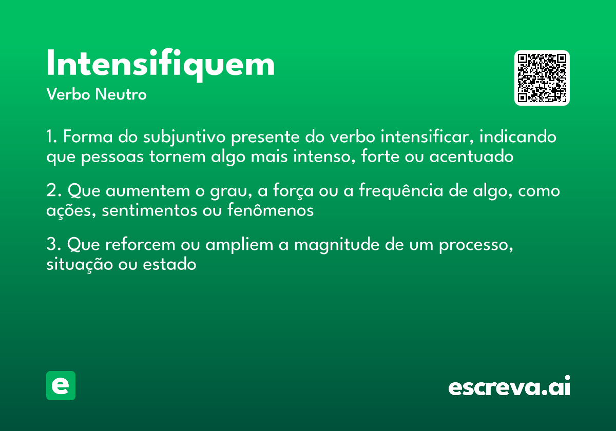 intensifiquem