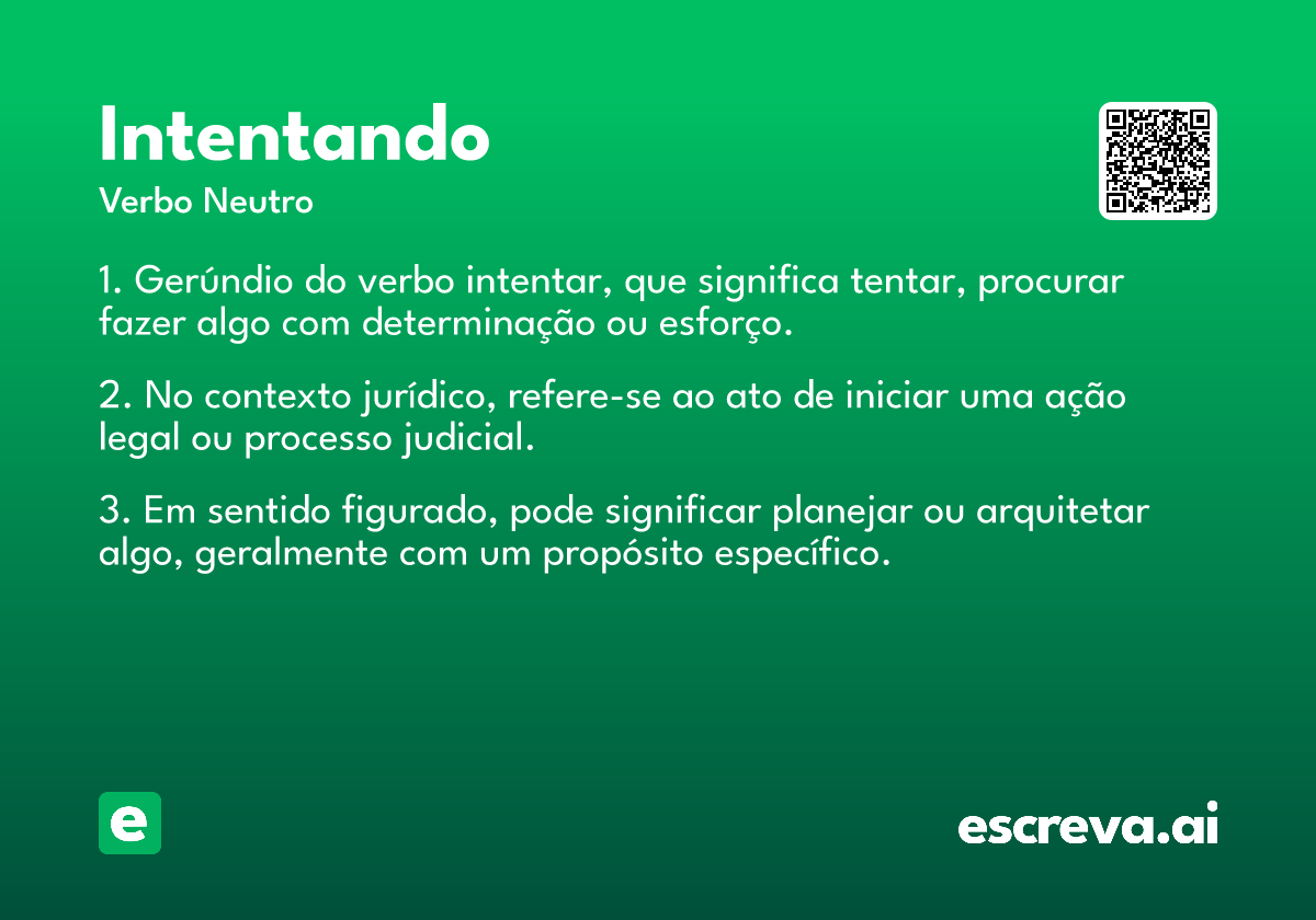 intentando