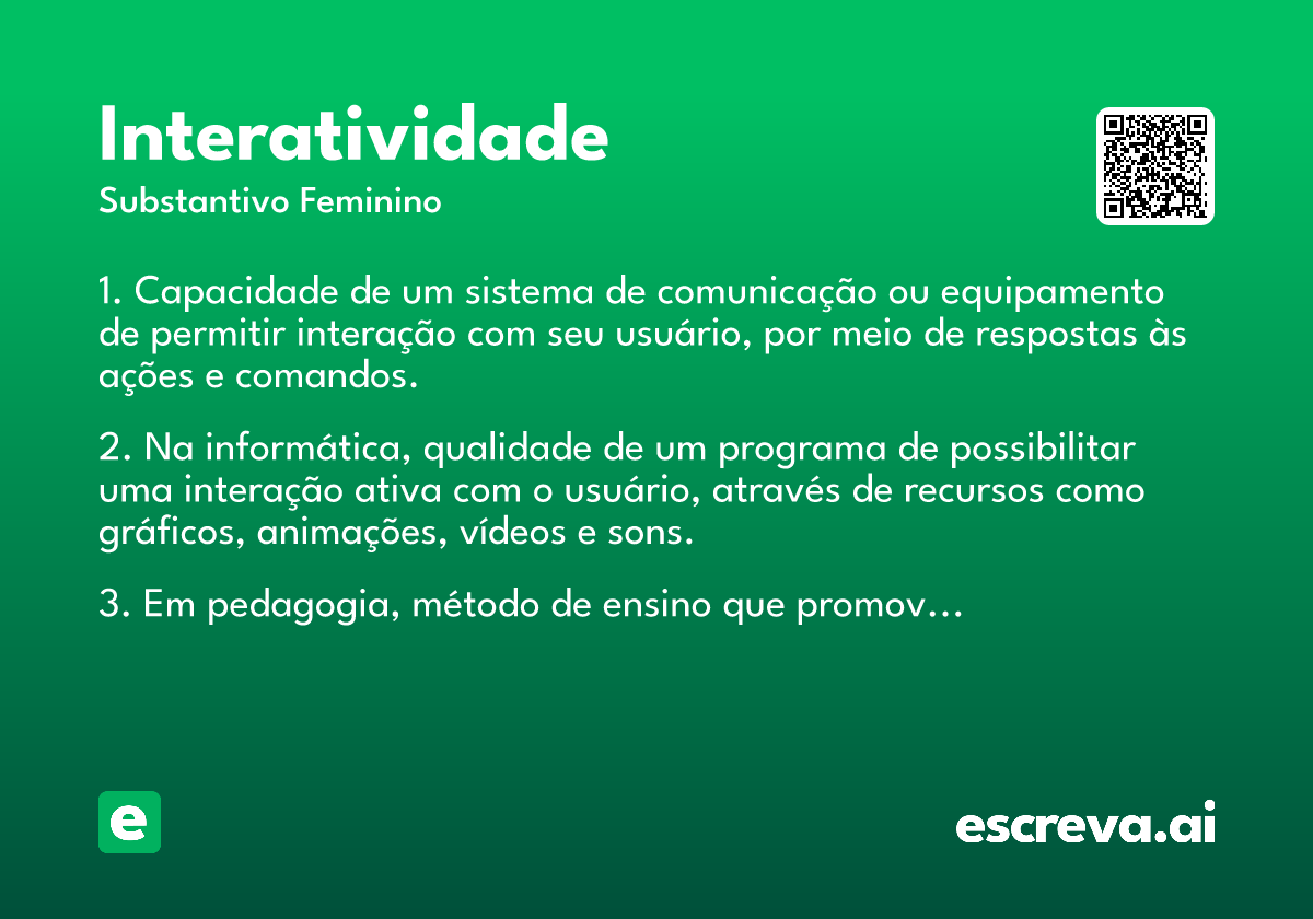 interatividade