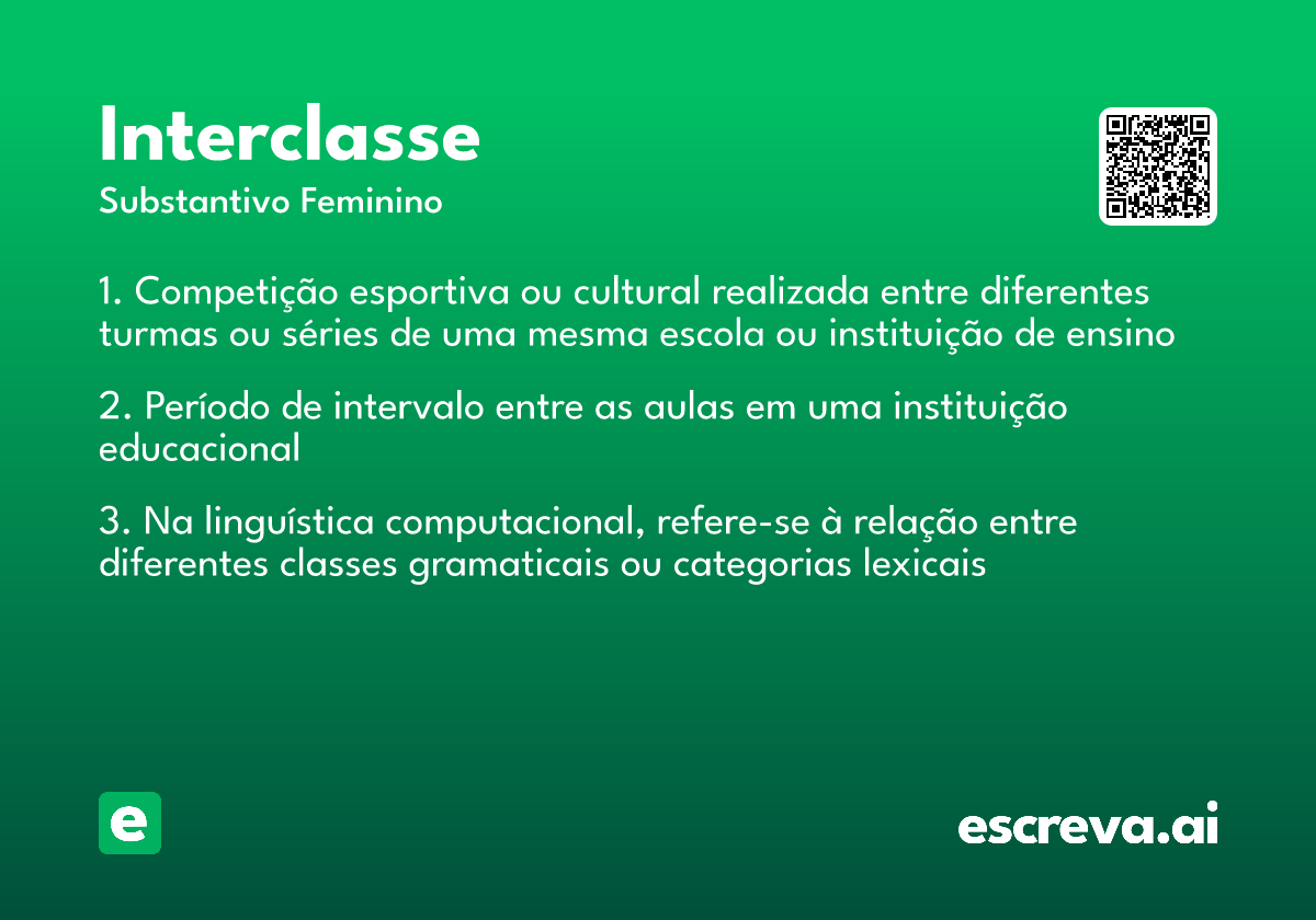 interclasse
