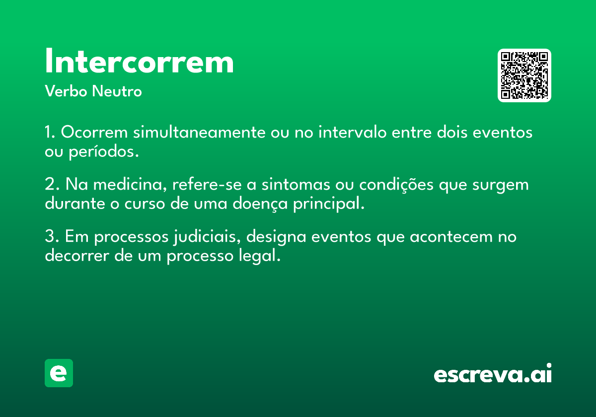 intercorrem