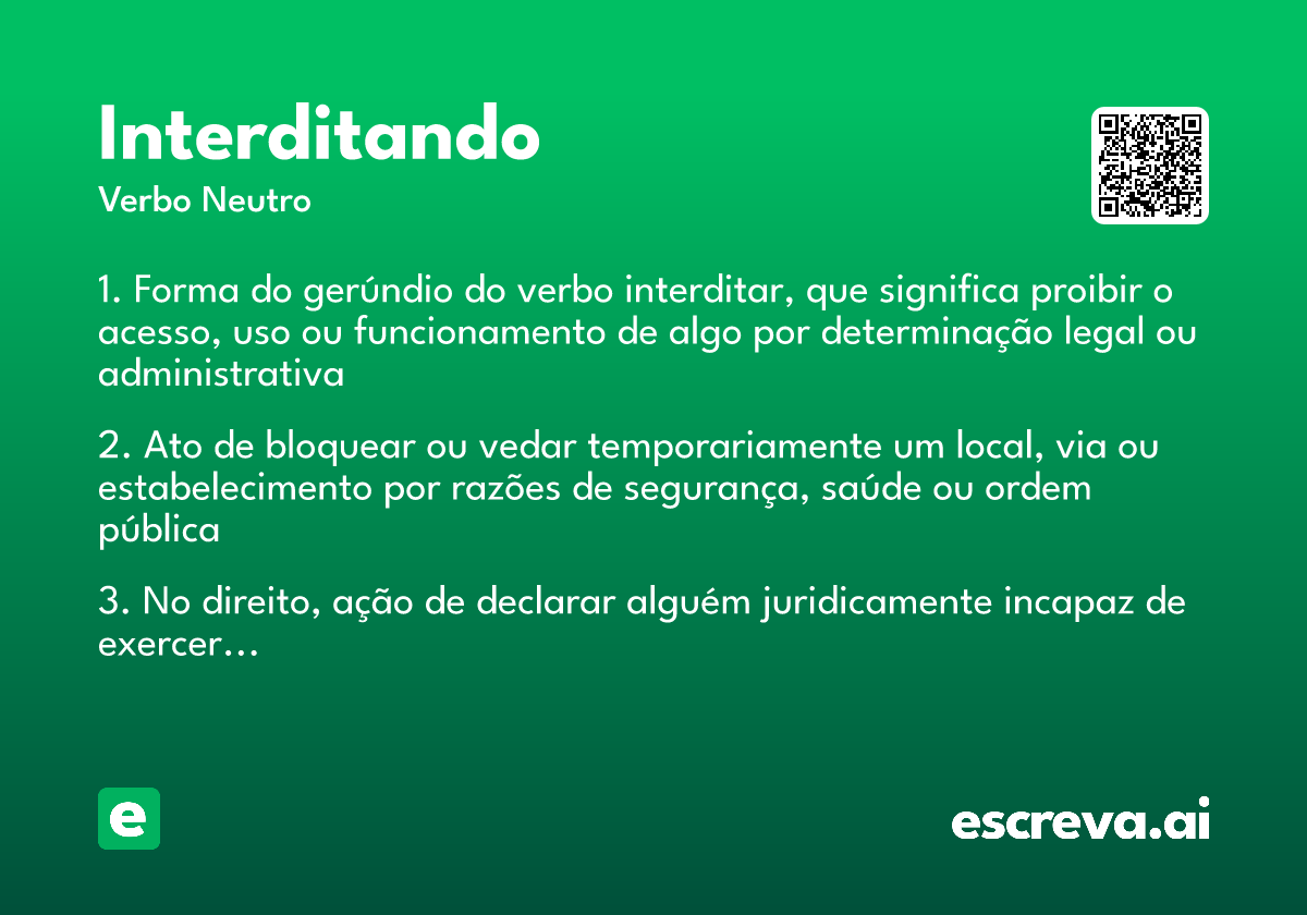 interditando
