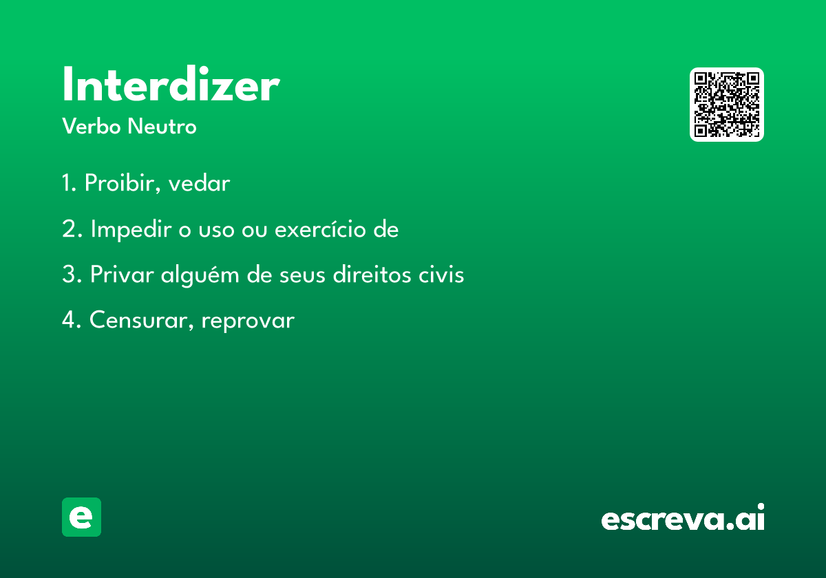 interdizer