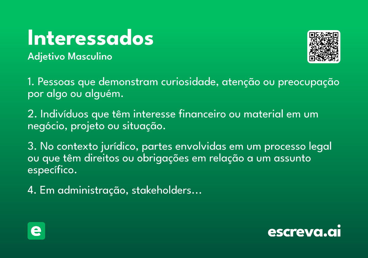 interessados