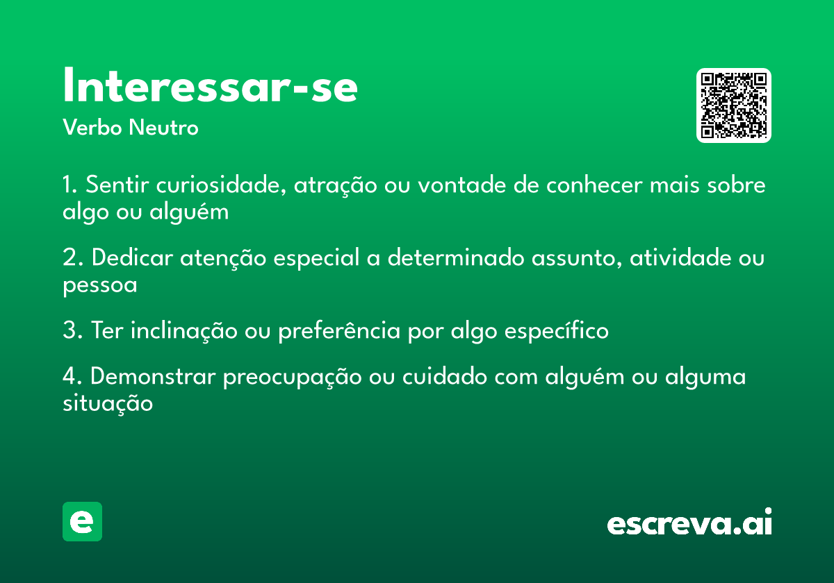 interessar-se