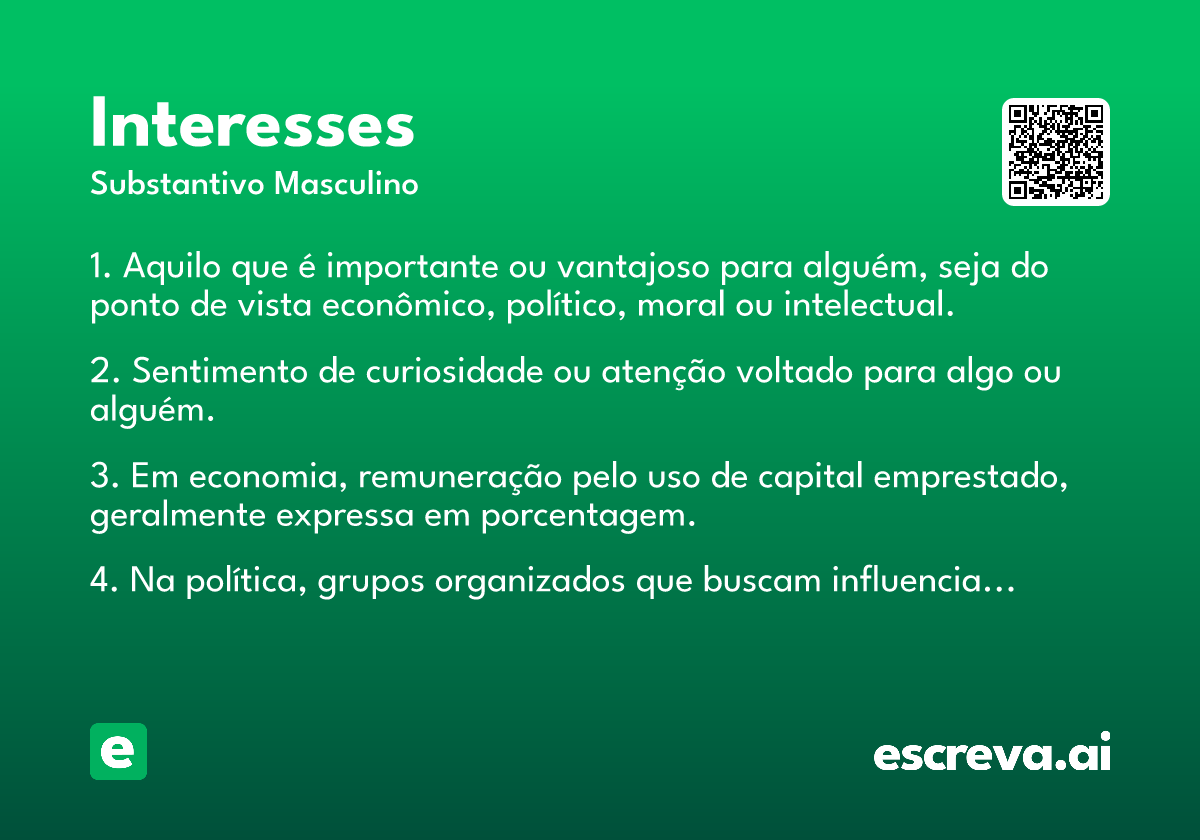 interesses