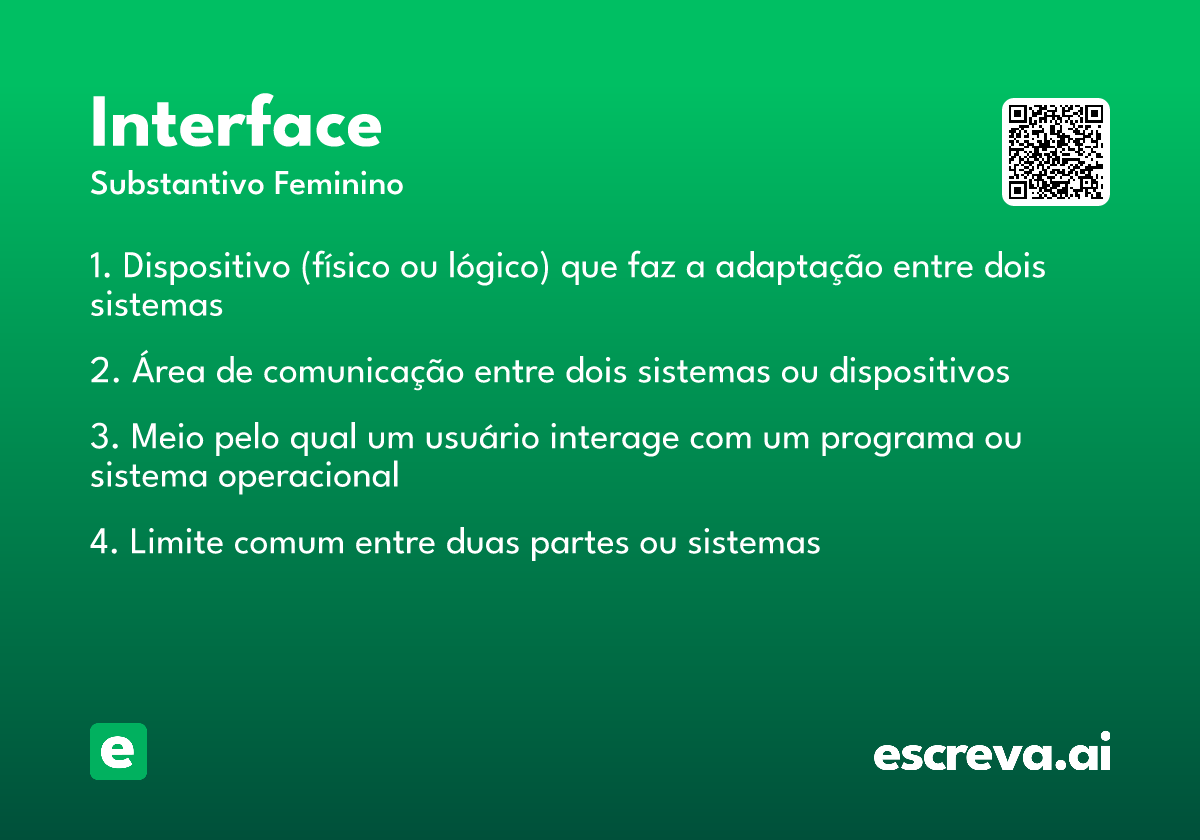 interface