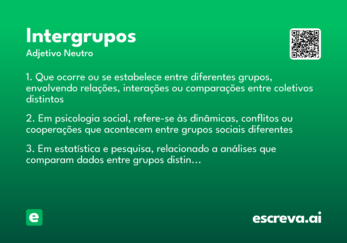 intergrupos