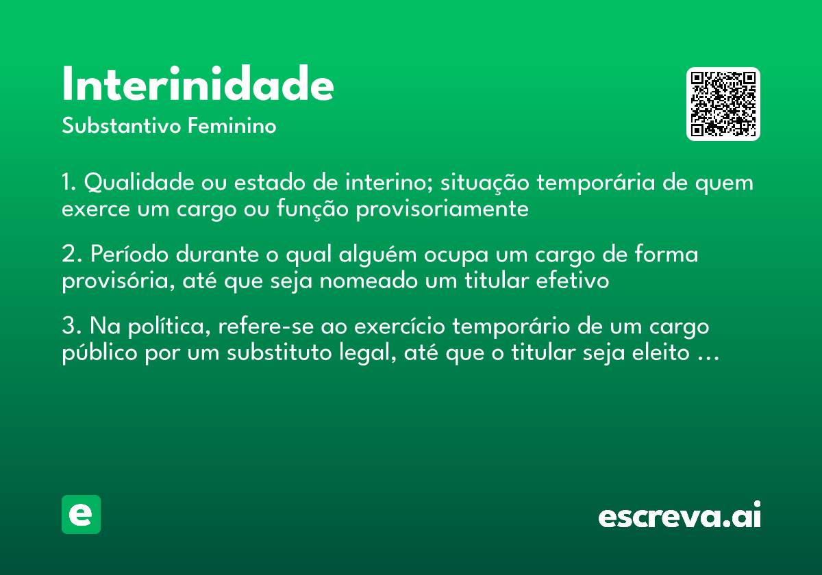 interinidade