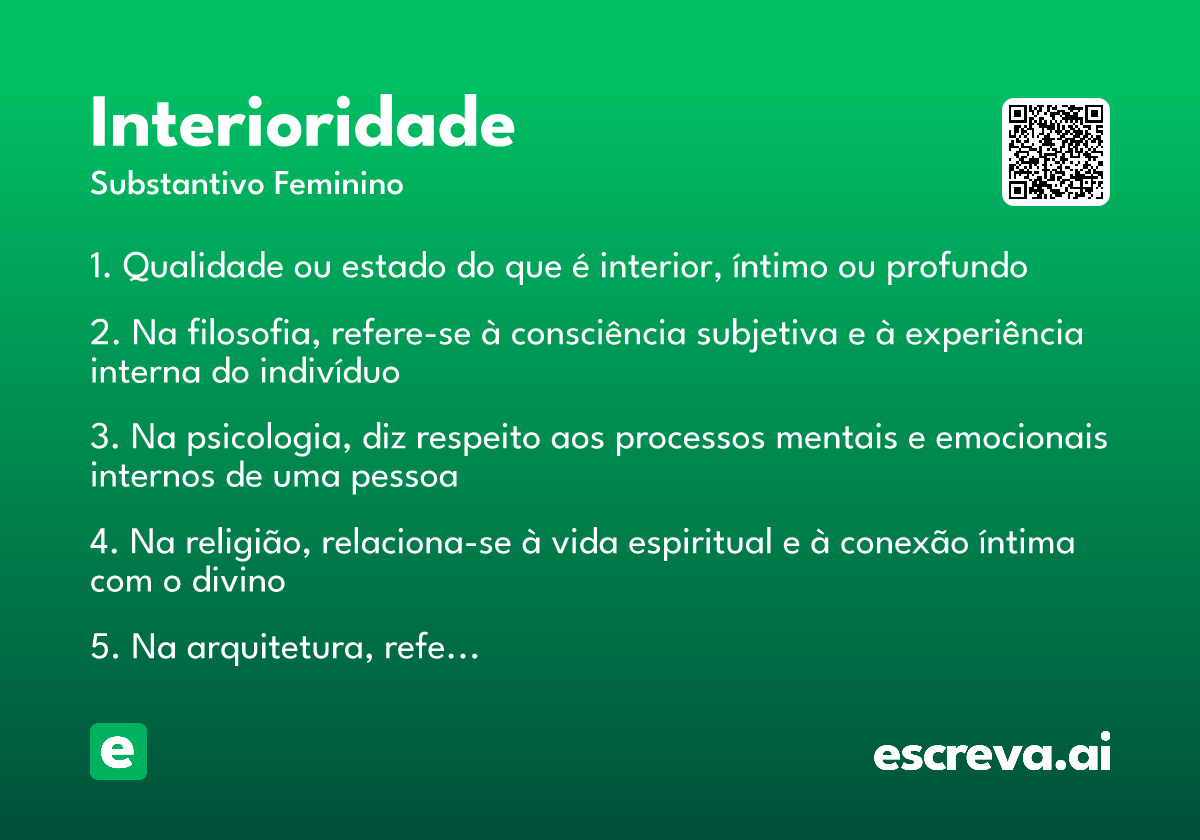 interioridade