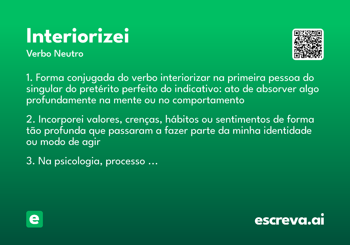 interiorizei