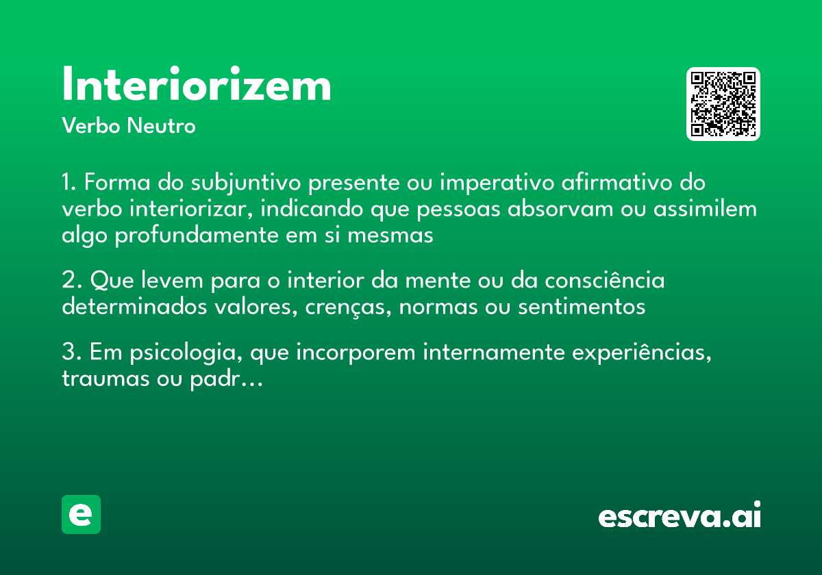 interiorizem