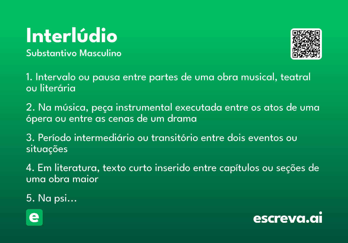 interlúdio