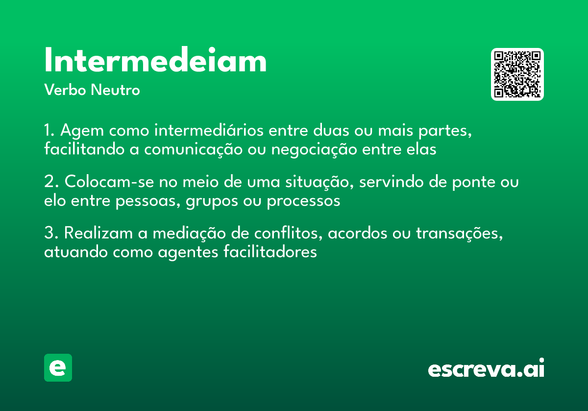 intermedeiam