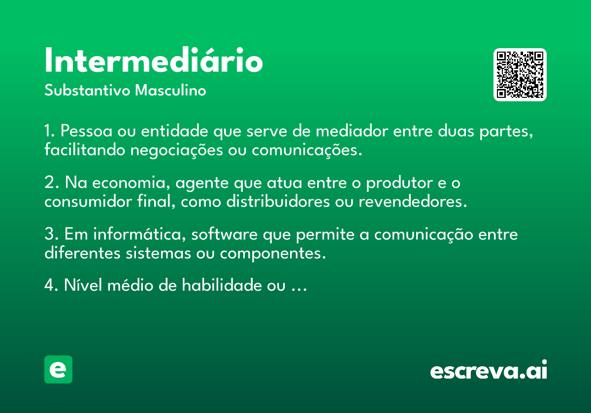 intermediário