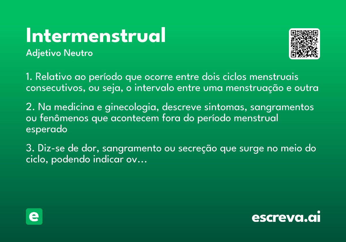 intermenstrual