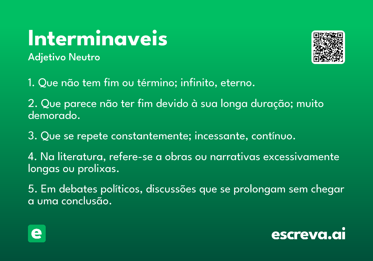 interminaveis
