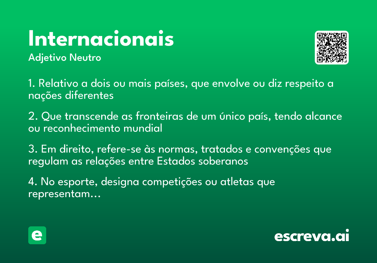 internacionais