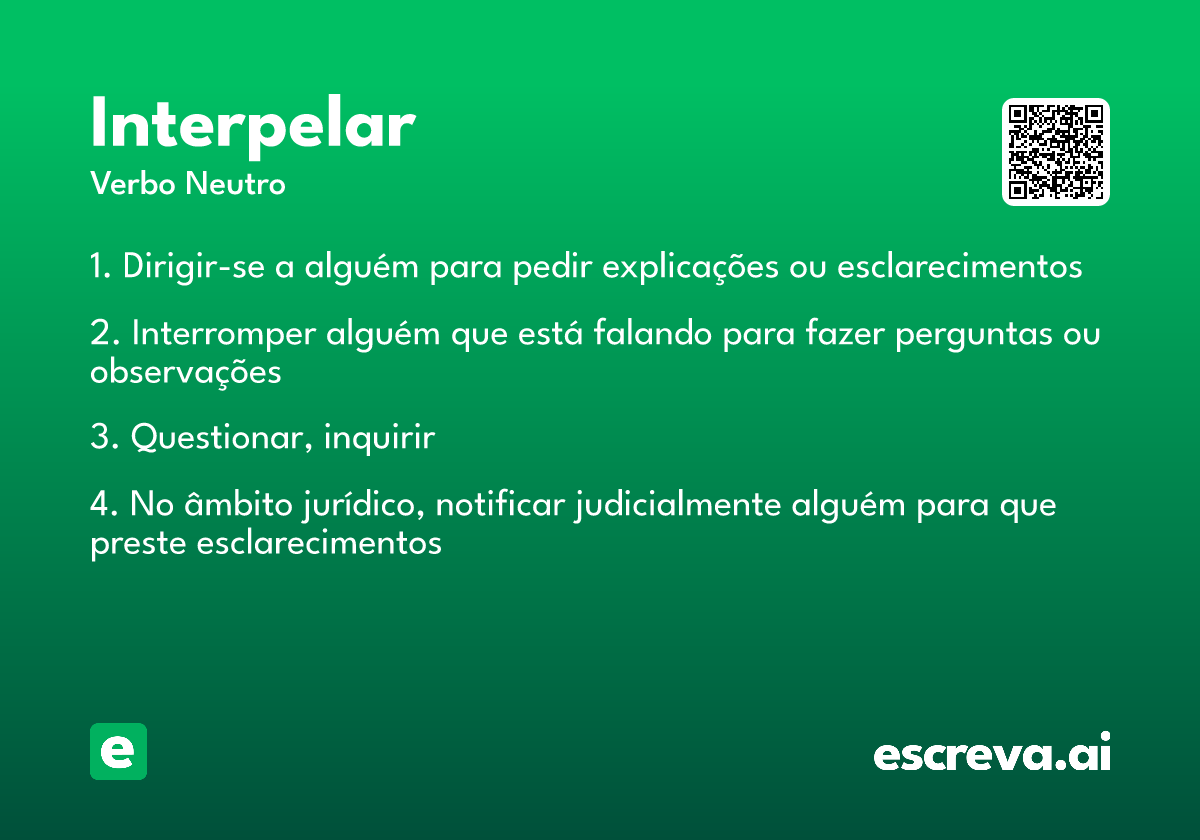 interpelar