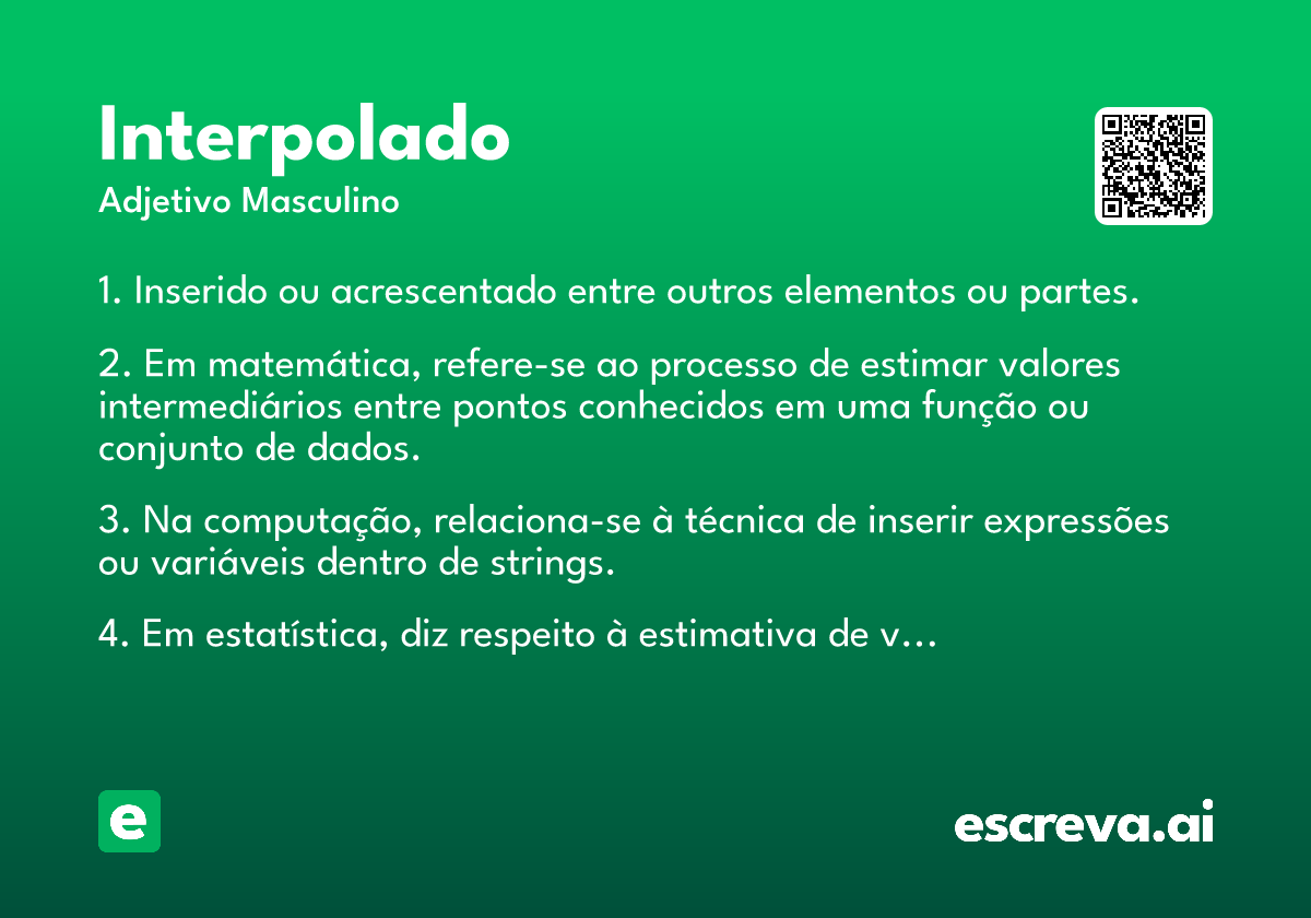 interpolado