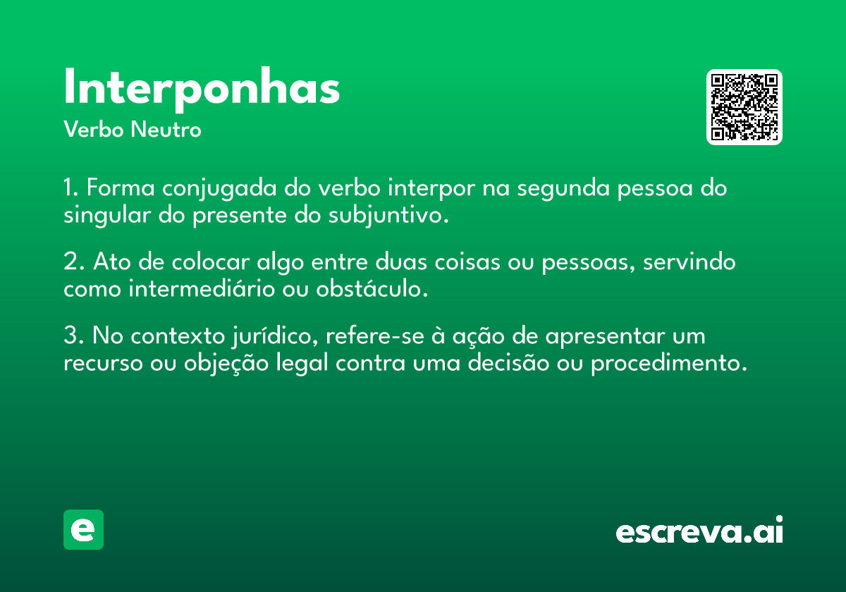 interponhas