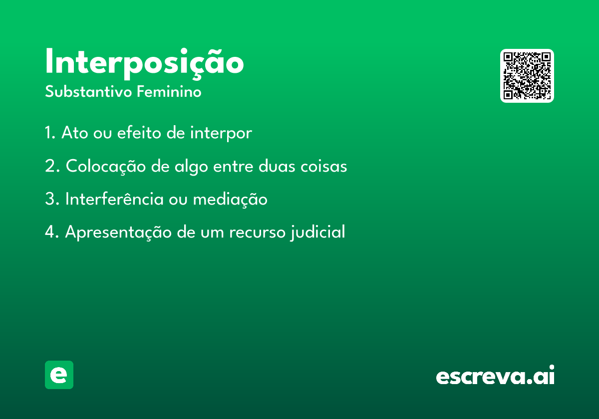interposição