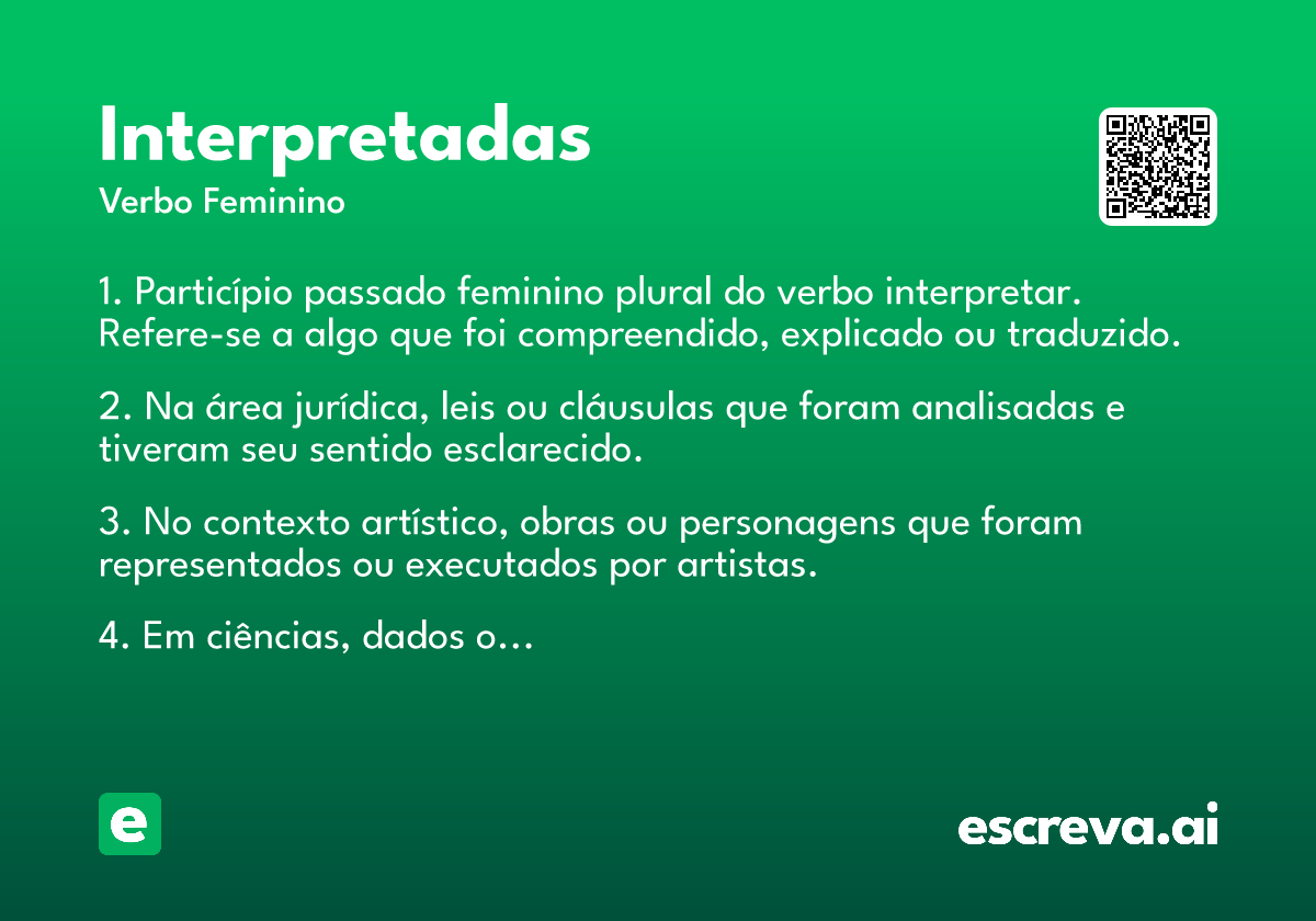 interpretadas