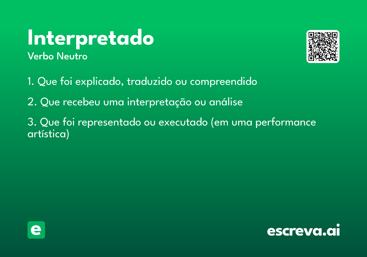 interpretado