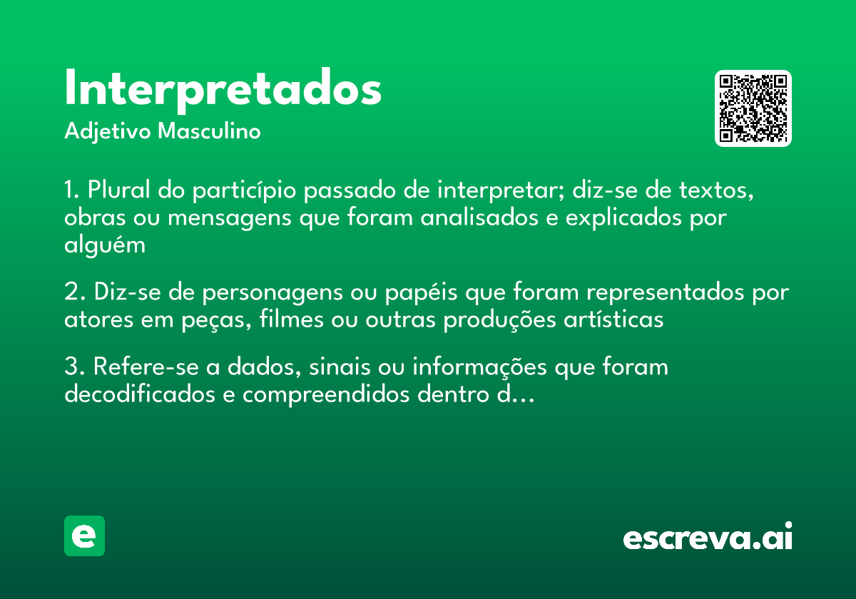 interpretados