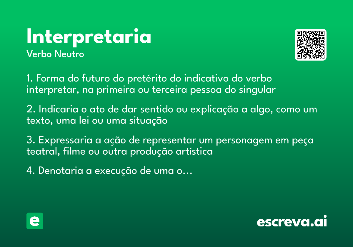 interpretaria