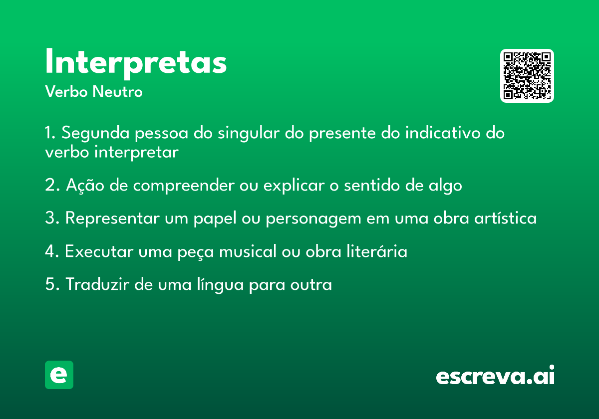 interpretas
