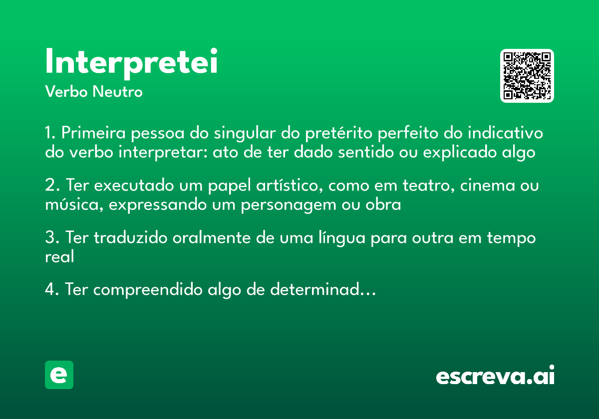 interpretei