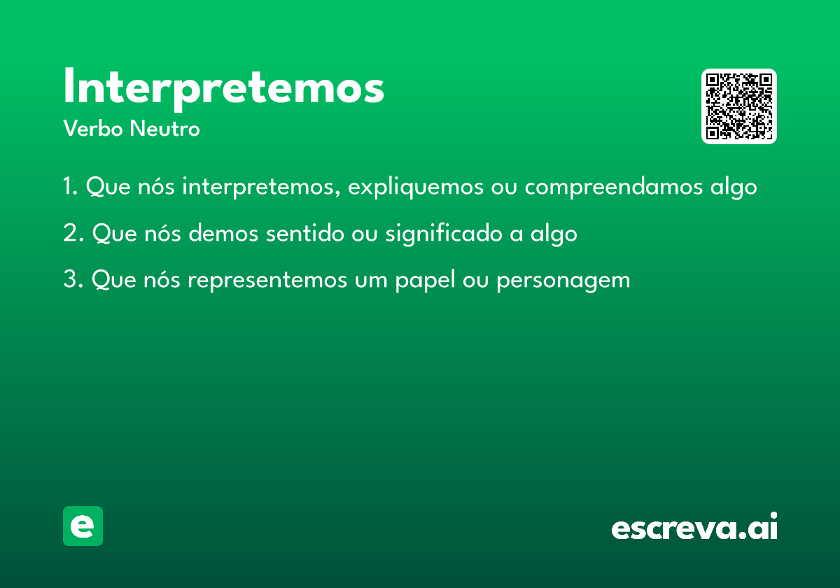 interpretemos