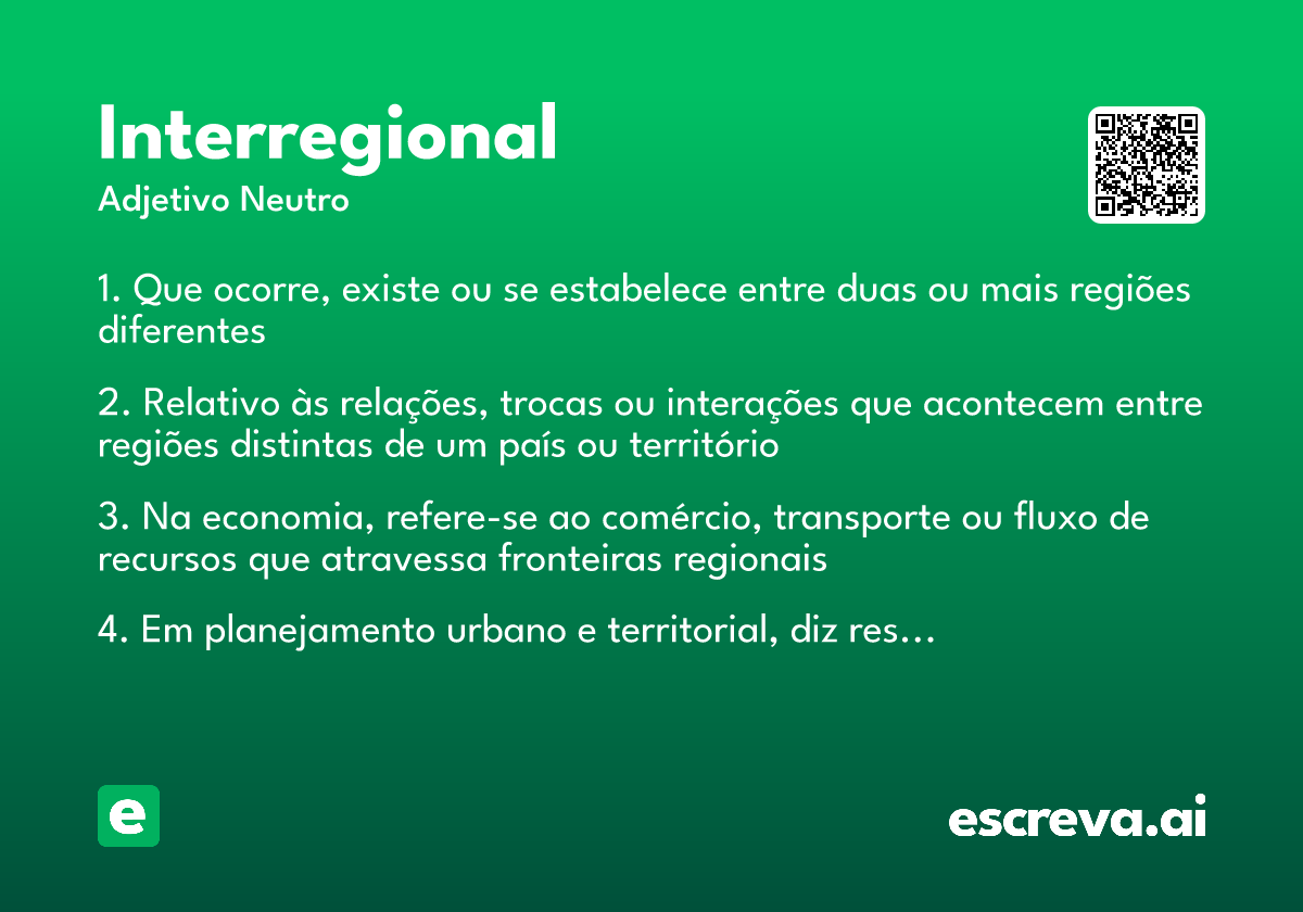 interregional