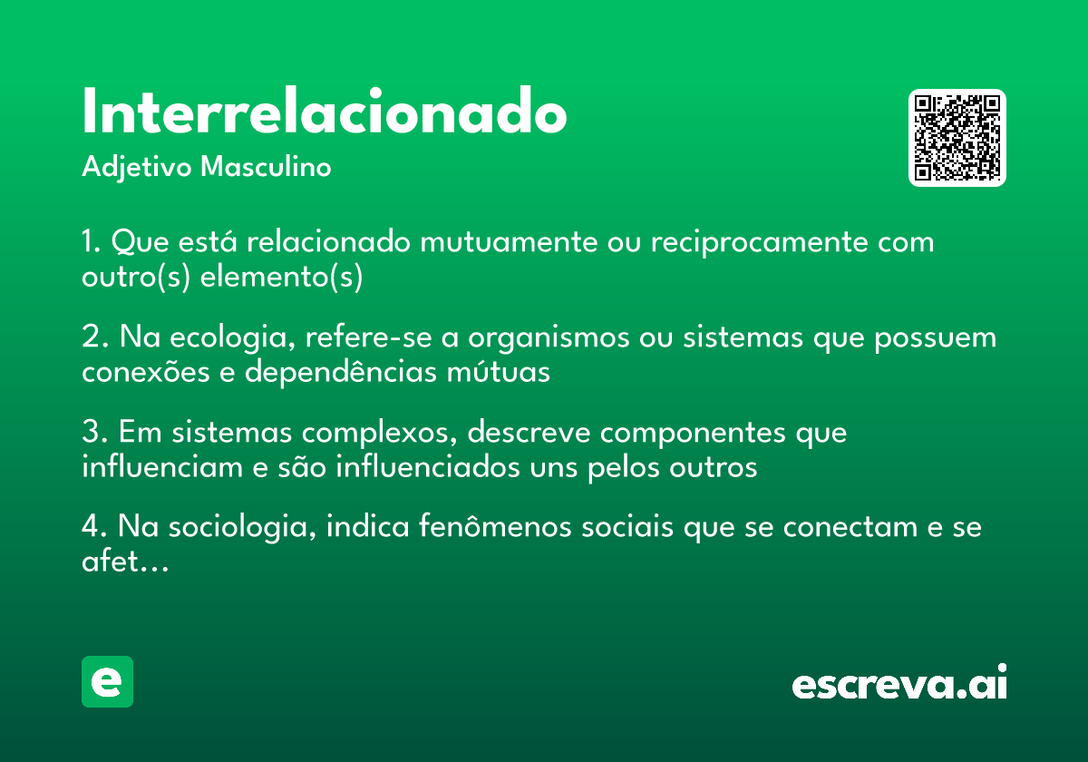 interrelacionado