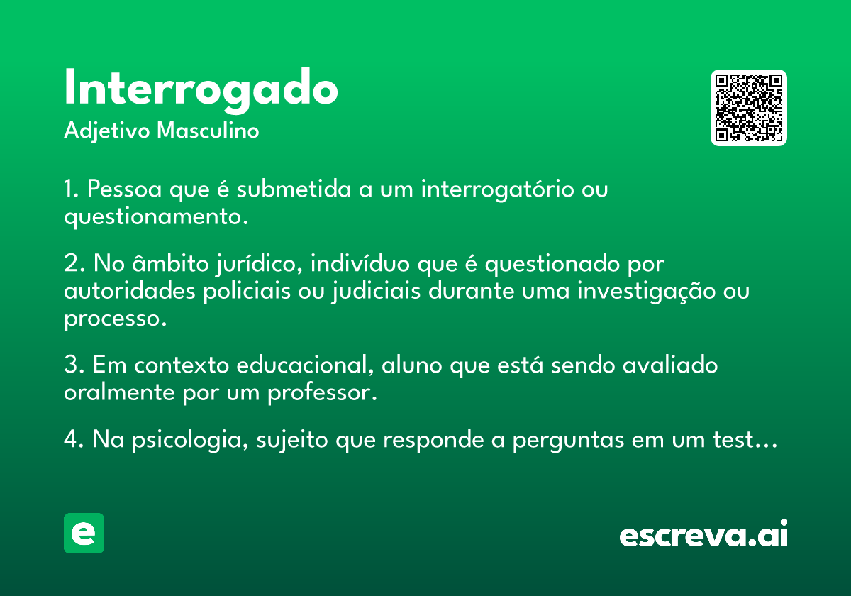 interrogado